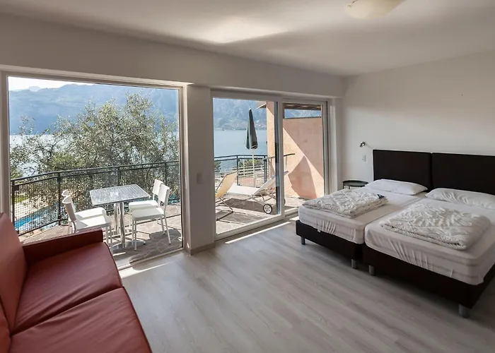 Mit Seeblick- Bbq Und Gemeinschaftspool By Interhome 아파트 *